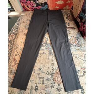 Lululemon Commission Pants Slim Fit True Navy Athletic Business Warpstreme 32